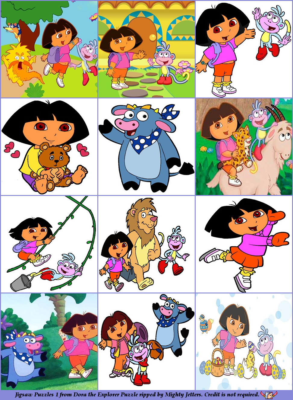 Dora the Explorer Puzzle - Jigsaw Puzzles (01 / 05)