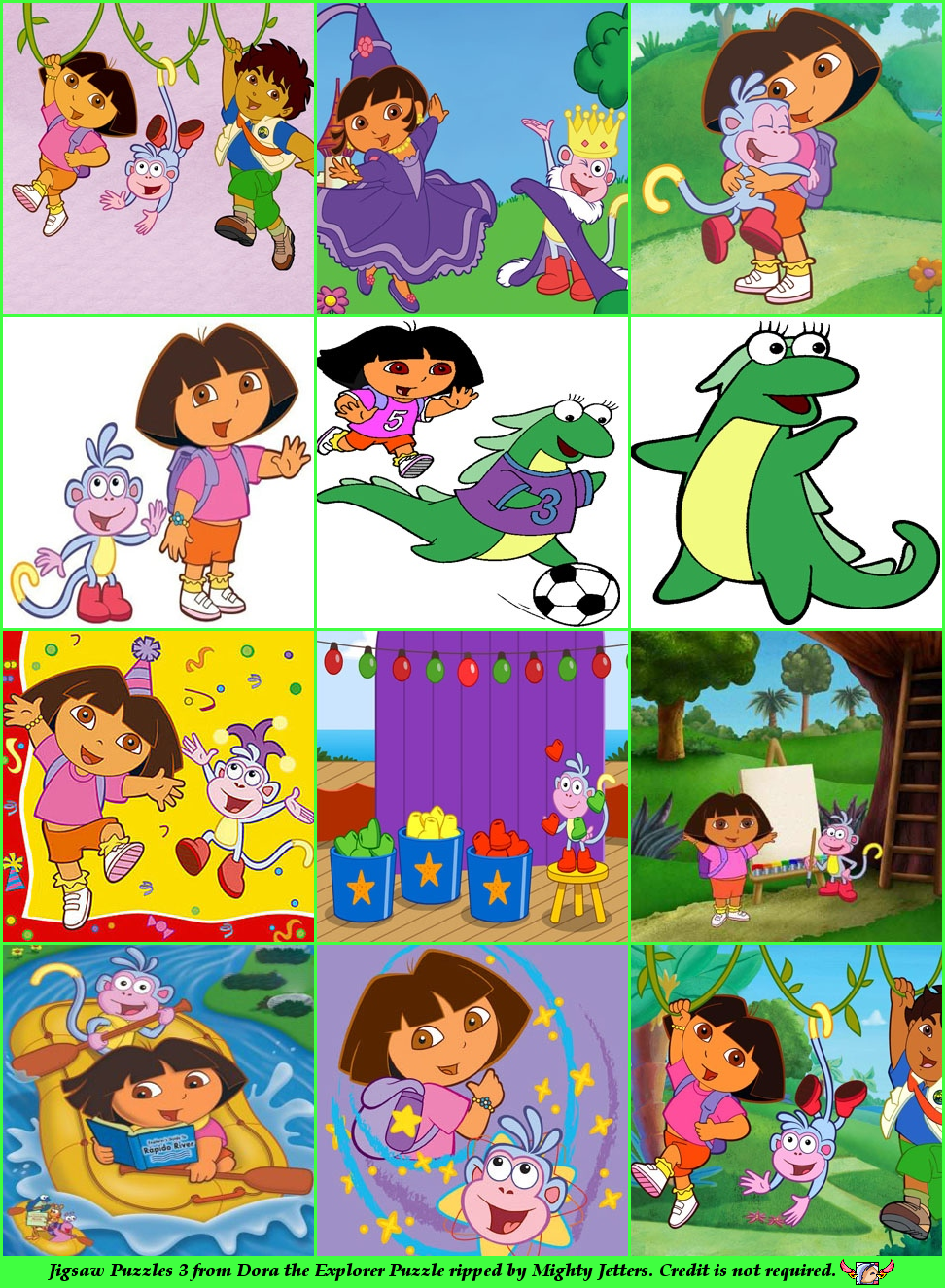 Dora the Explorer Puzzle - Jigsaw Puzzles (03 / 05)