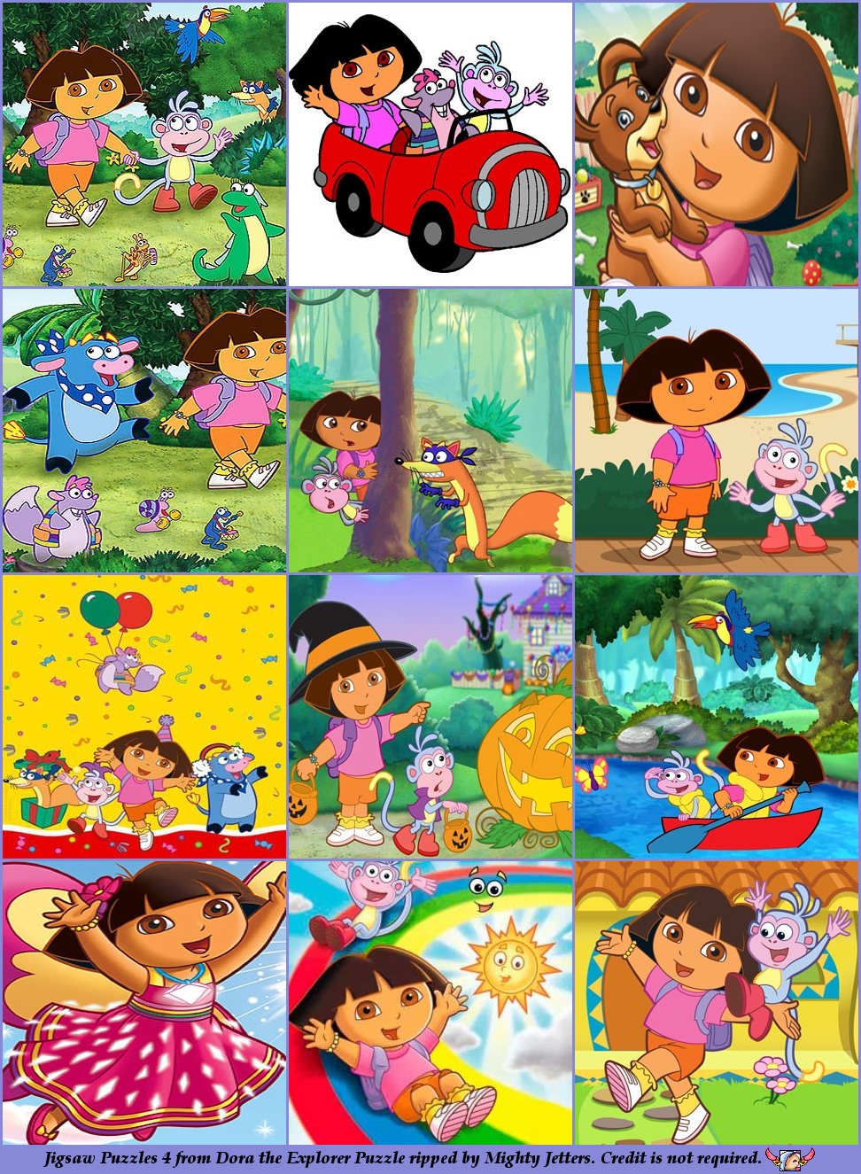 Dora the Explorer Puzzle - Jigsaw Puzzles (04 / 05)