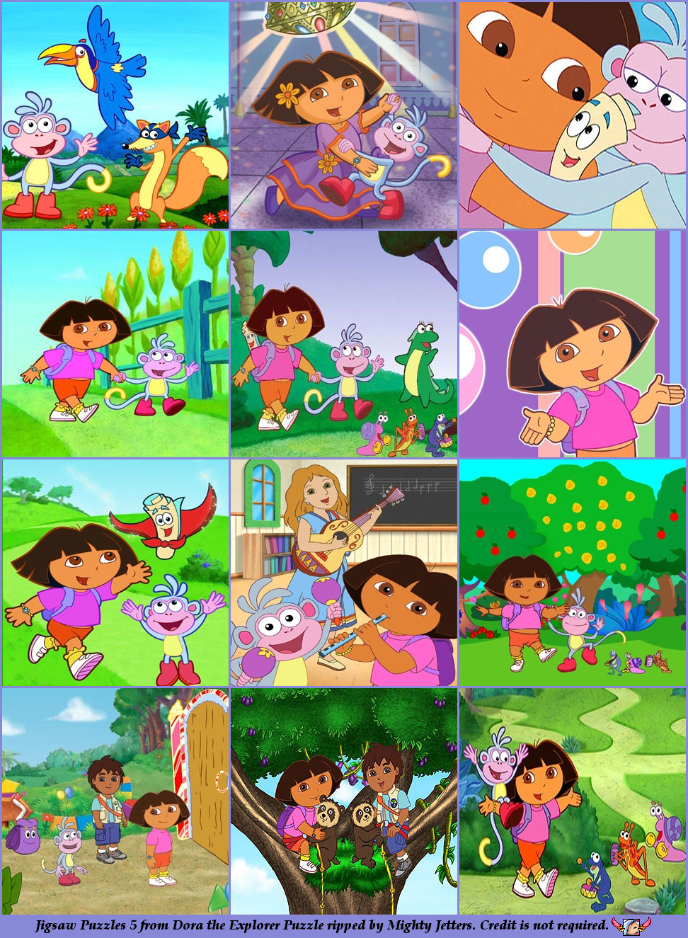 Dora the Explorer Puzzle - Jigsaw Puzzles (05 / 05)