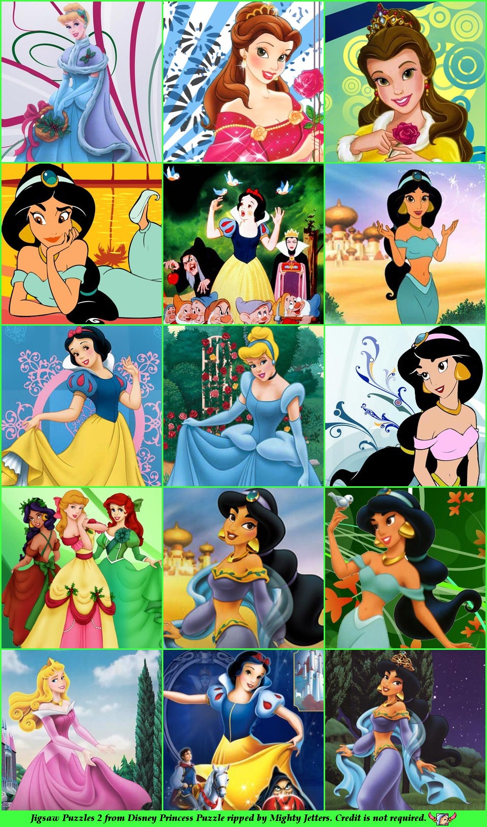 Disney Princess Puzzle - Jigsaw Puzzles 02