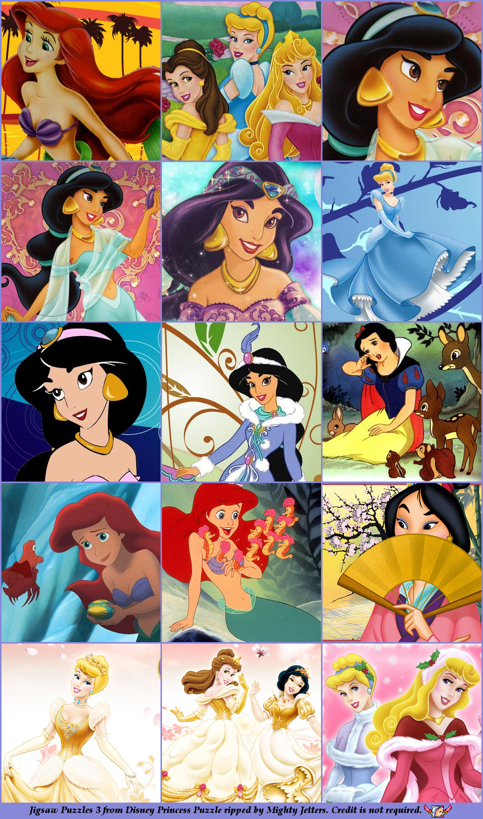 Disney Princess Puzzle - Jigsaw Puzzles 03