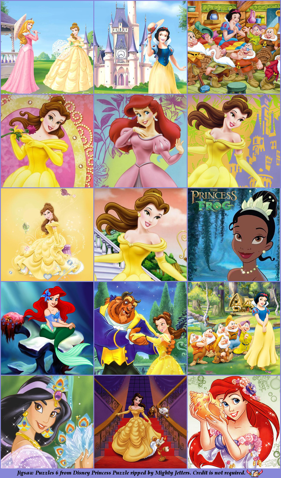 Disney Princess Puzzle - Jigsaw Puzzles 06