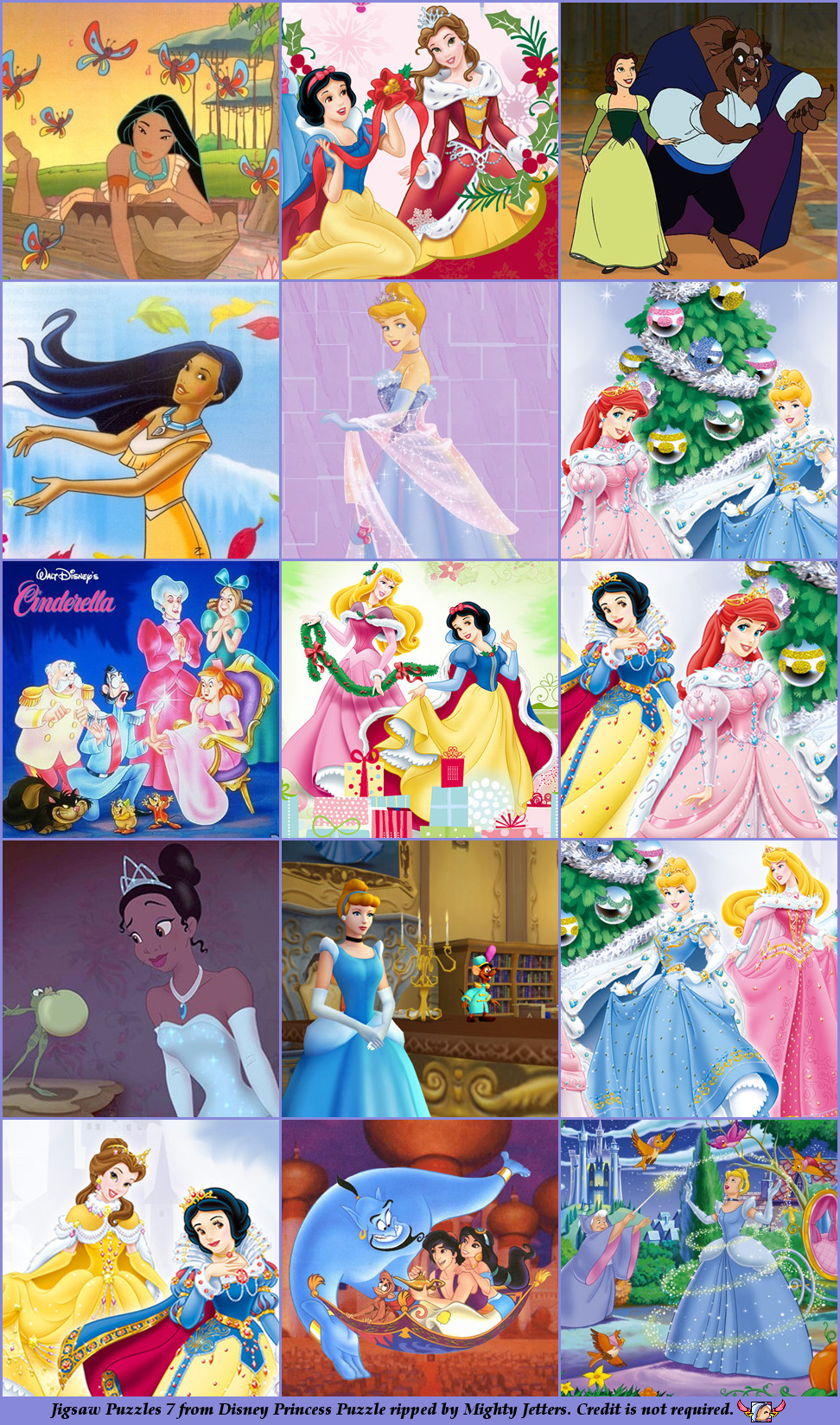 Disney Princess Puzzle - Jigsaw Puzzles 07