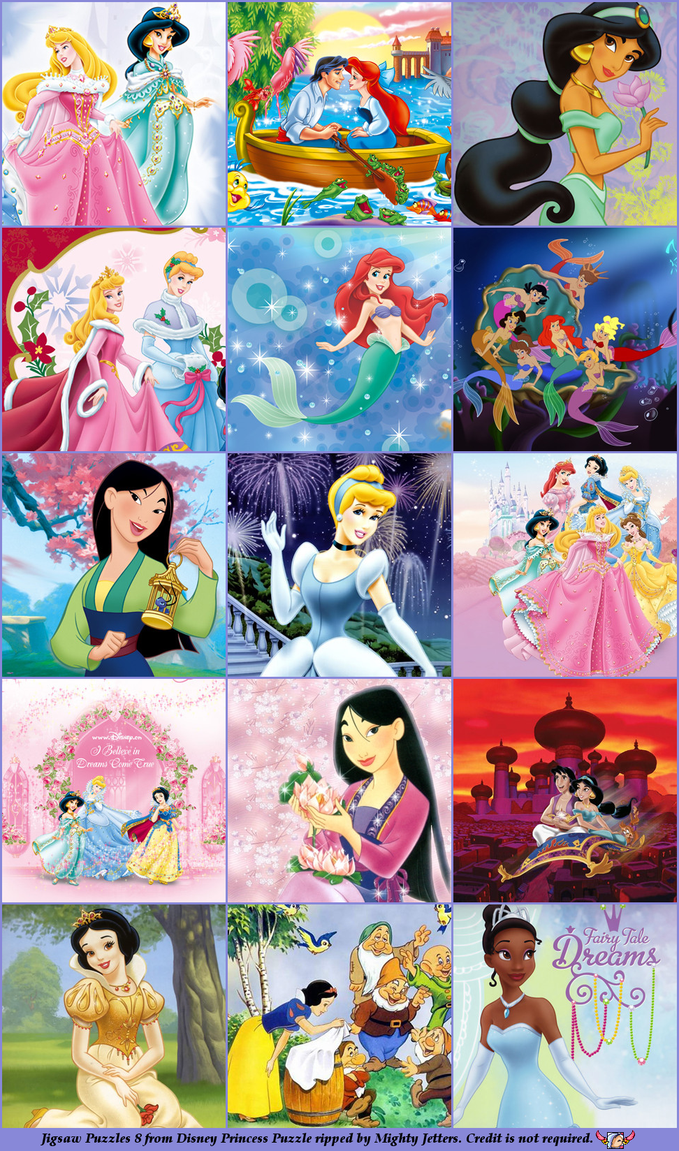 Disney Princess Puzzle - Jigsaw Puzzles 08