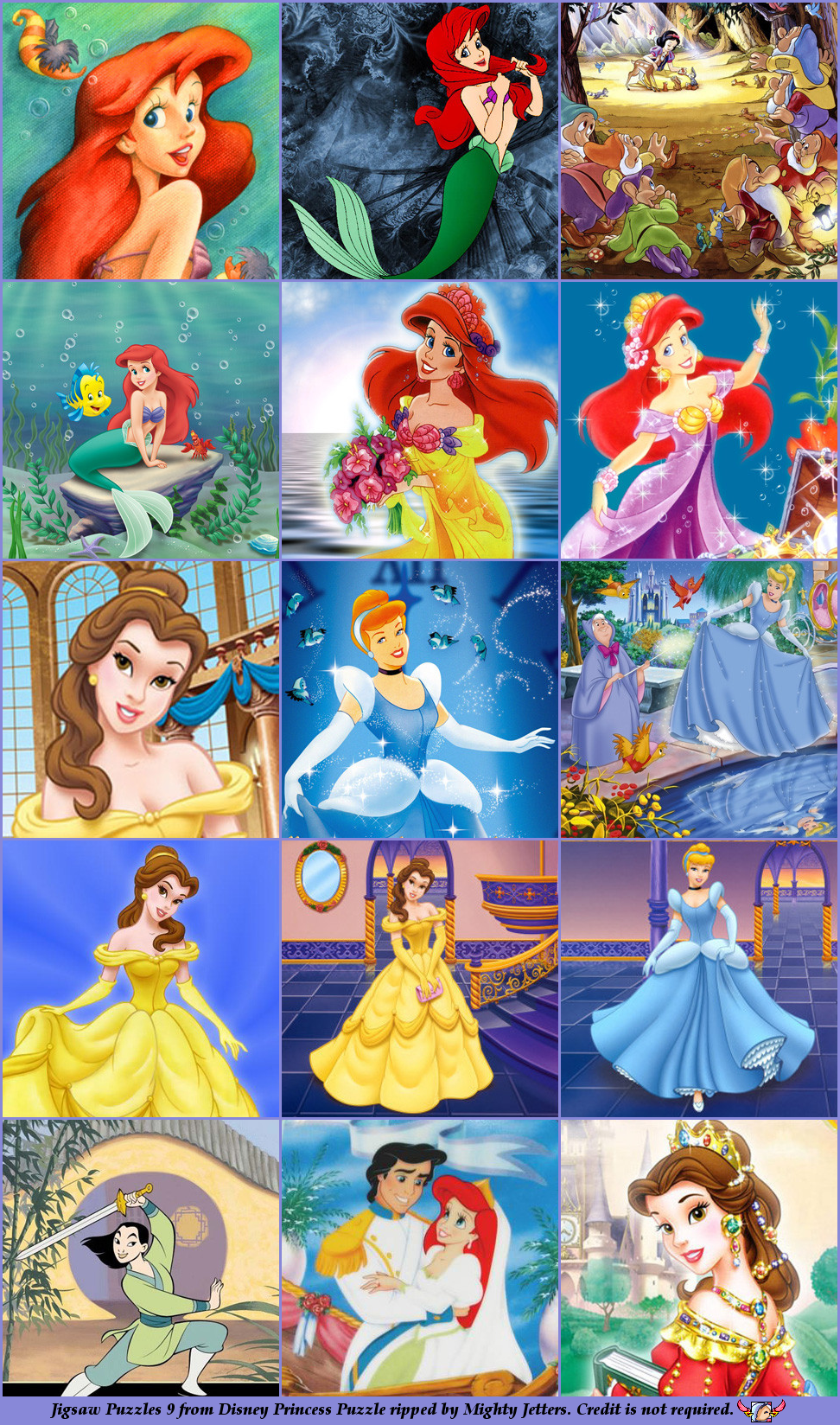Disney Princess Puzzle - Jigsaw Puzzles 09