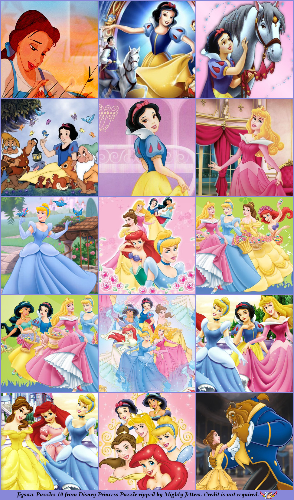Disney Princess Puzzle - Jigsaw Puzzles 10