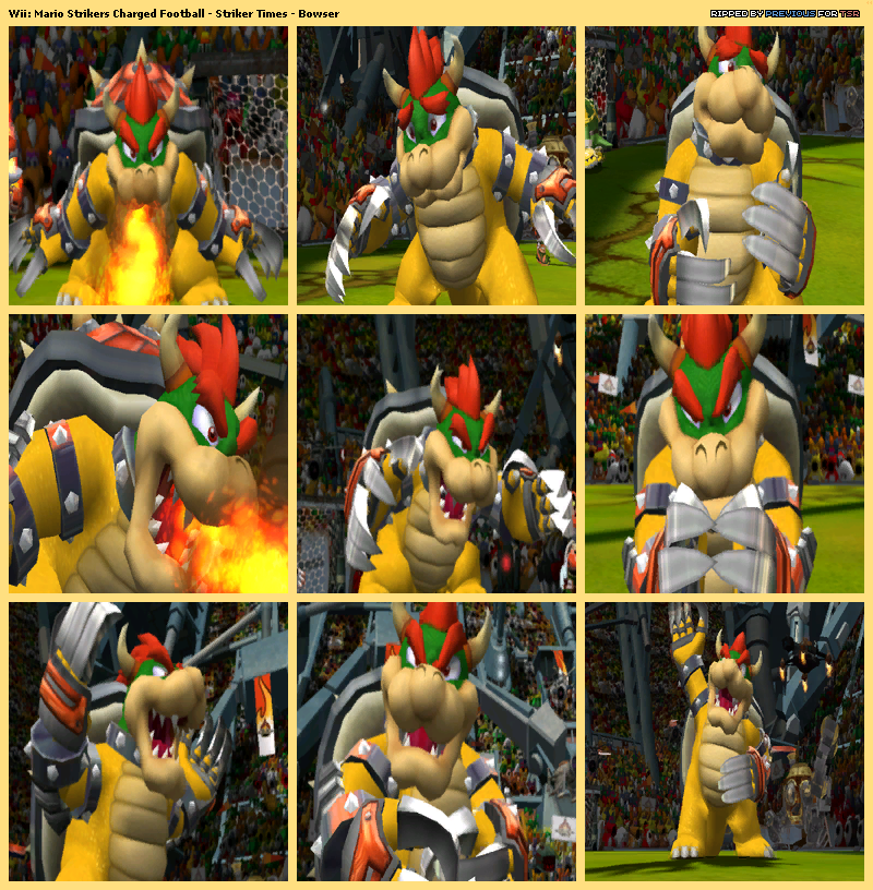 Mario Strikers Charged - Striker Times Bowser