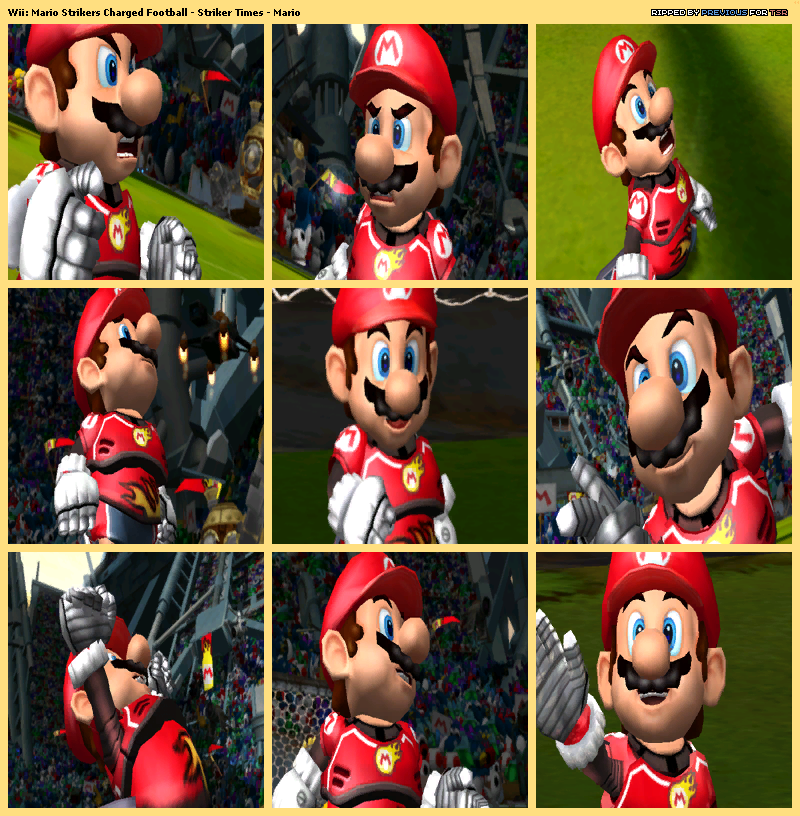 Mario Strikers Charged - Striker Times Mario