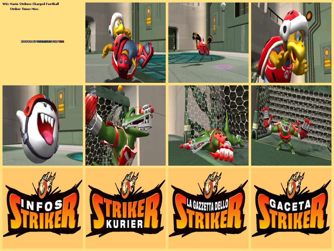 Mario Strikers Charged - Striker Times Miscellaneous