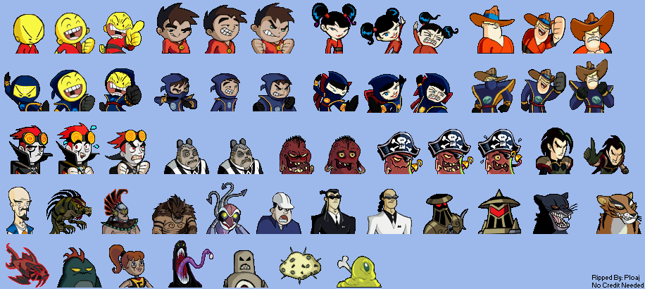 Xiaolin Showdown - Portraits