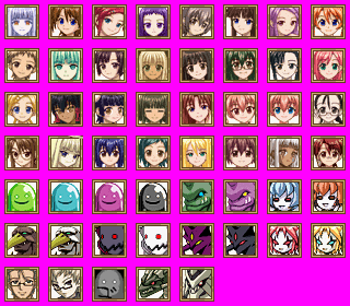 Negima!? Chou Mahora Taisen Chuu (JPN) - Character Icons