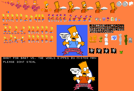 The Simpsons: Bart vs. the World - Bart Simpson