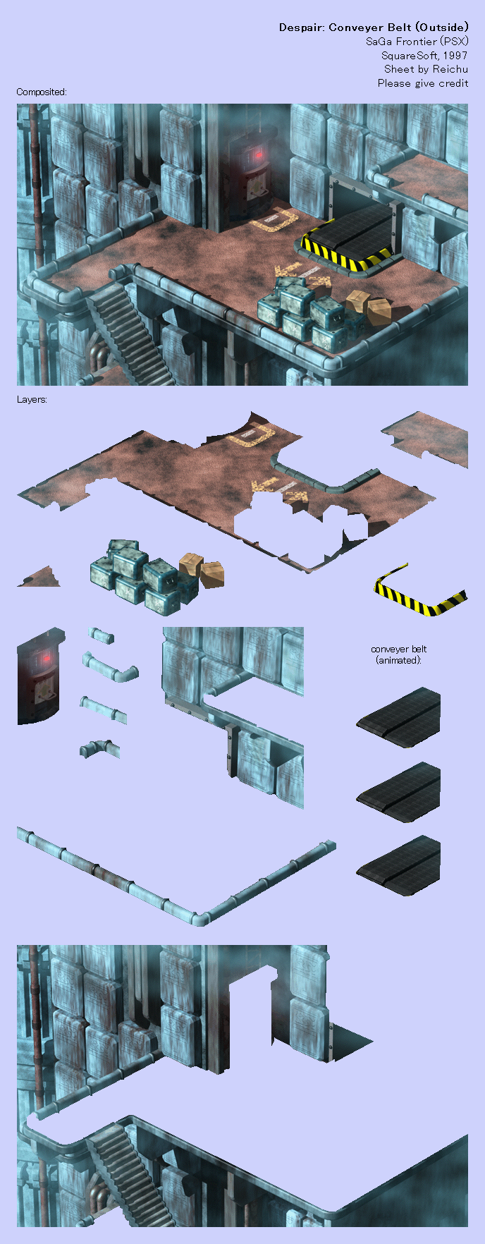 SaGa Frontier - Despair: Conveyor Belts (Outside)