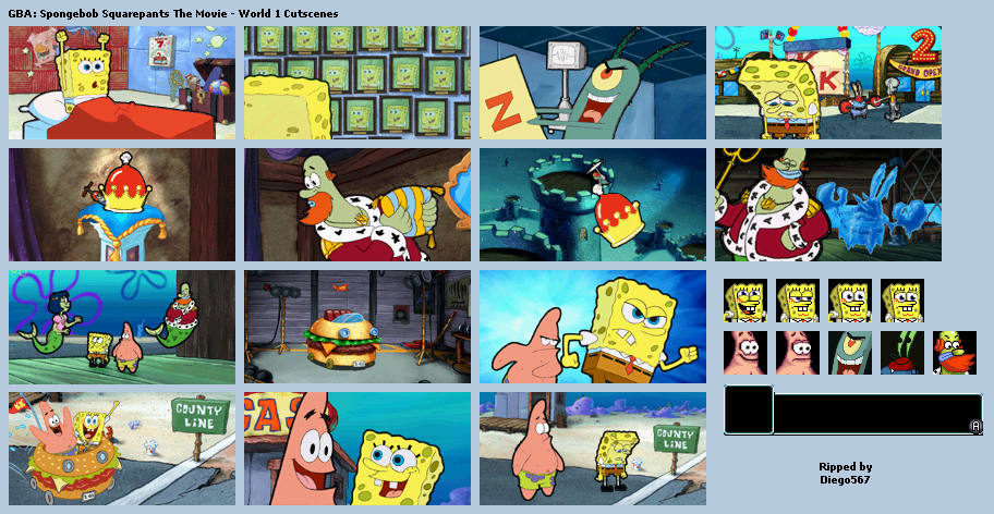 The SpongeBob SquarePants Movie - World 1 Cutscenes