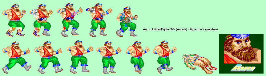 Untitled Fighter "BB" - Avu