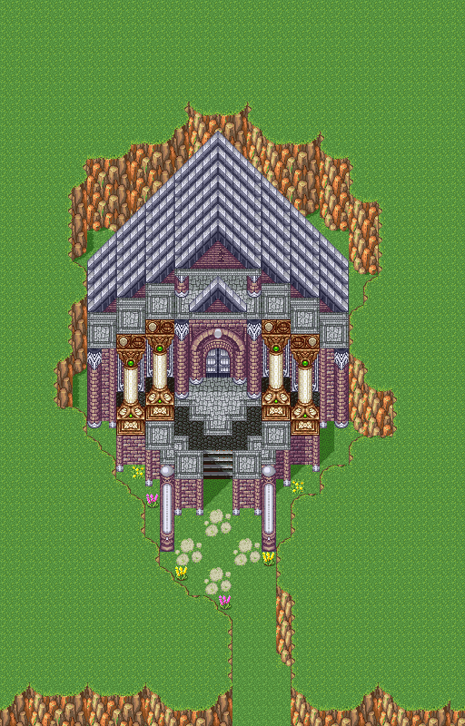 Secret of Mana - Wind Palace (Exterior)