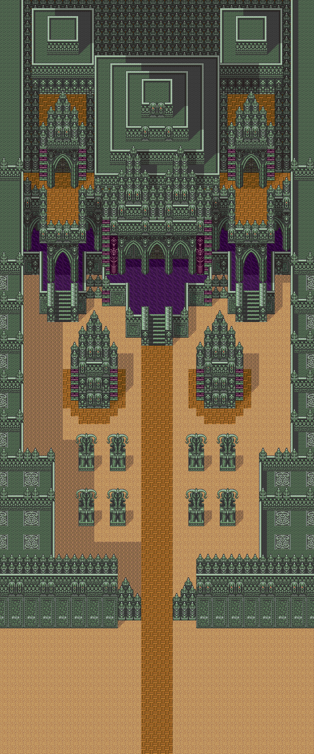 Secret of Mana - Northtown Ruins (Exterior)