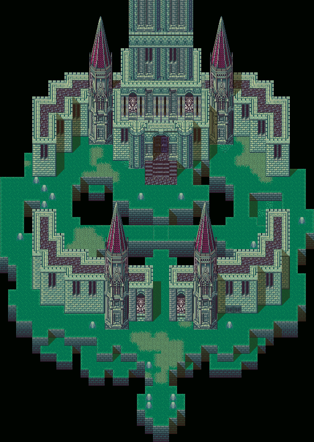 Secret of Mana - Elinee's Castle (Exterior)