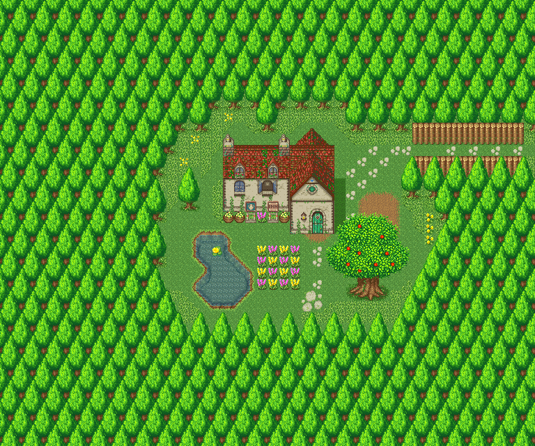 Secret of Mana - Neko's House (Exterior)
