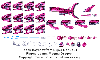 Super Darius II (JPN) - Keen Bayonet