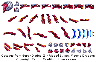 Super Darius II (JPN) - Octopus