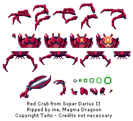 Super Darius II (JPN) - Red Crab