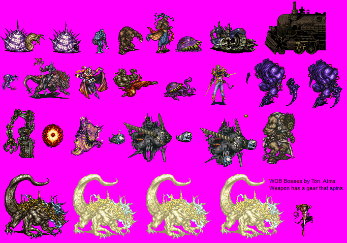 Final Fantasy 6 - Bosses (World of Balance)