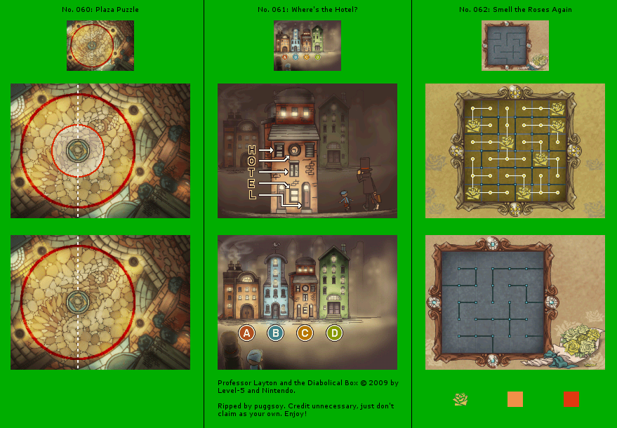 DS / DSi - Professor Layton and the Diabolical Box - Puzzles DS / DSi - Professor Layton and the Diabolical Box - Puzzles