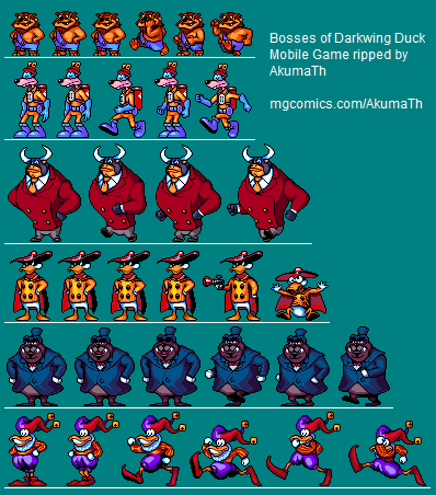 Darkwing Duck - Bosses