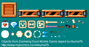 Darkwing Duck - Objects