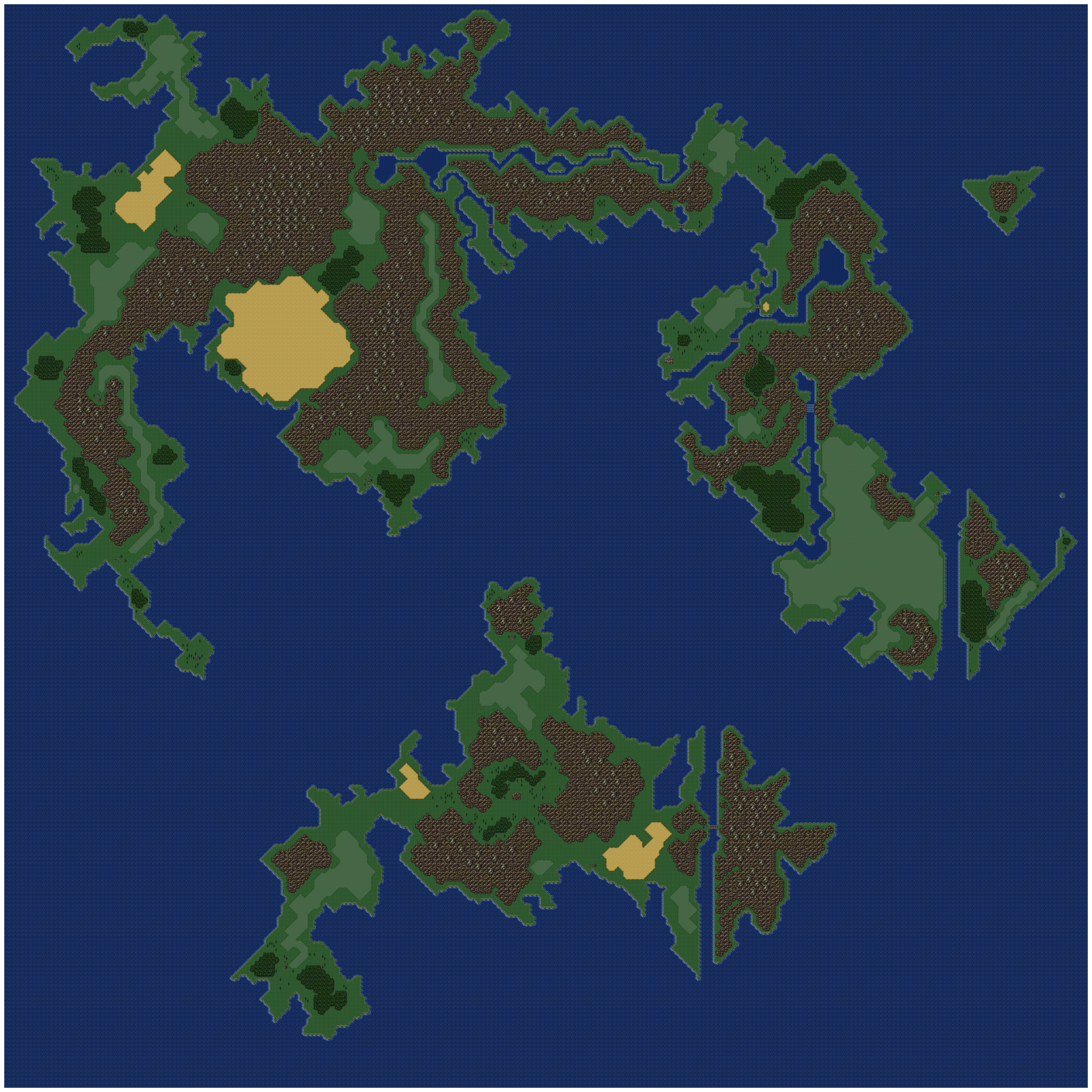 World of Balance Overworld