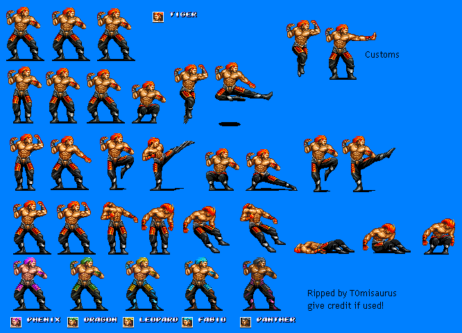 Streets of Rage 3 - Tiger