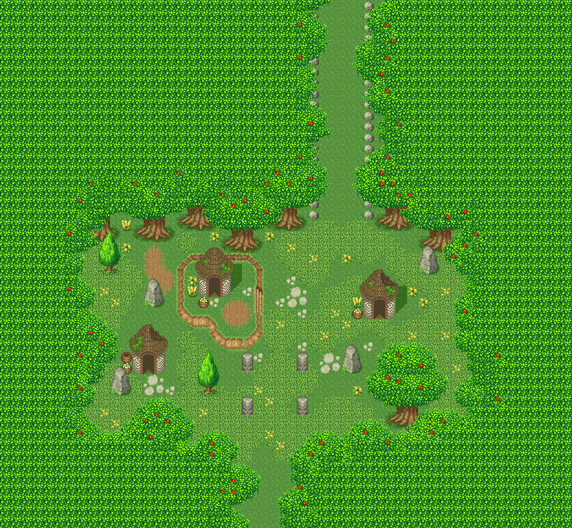 Secret of Mana - Sprite Village