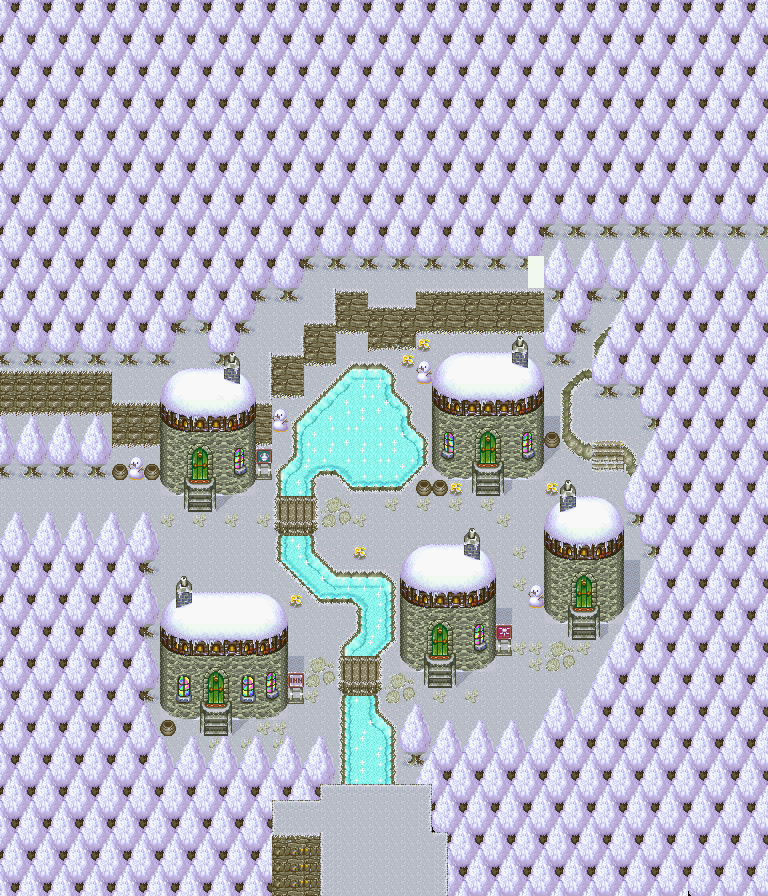 Secret of Mana - Todo Village (Exterior)