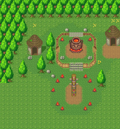 Secret of Mana - Goblin Village