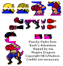 Bonk's Adventure - Punchy Pedro