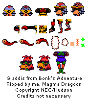Bonk's Adventure - Gladdis