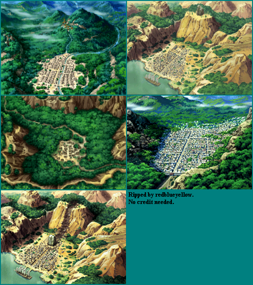 Juushin Enbu DS - Maps