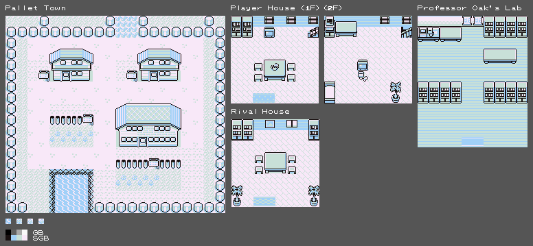 Pokémon Red / Blue - Pallet Town