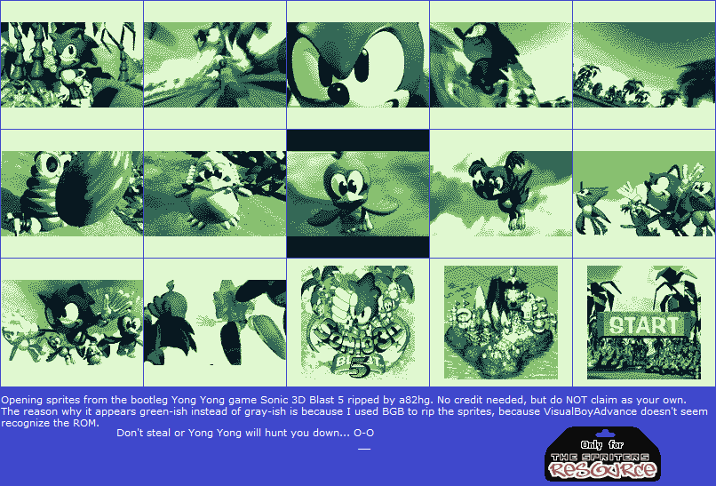 Sonic 3D Blast 5 (Bootleg) - Opening