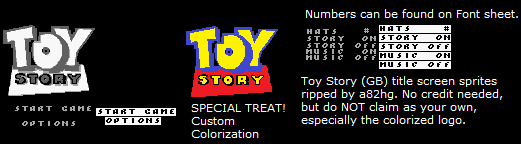 Toy Story - Title Screen