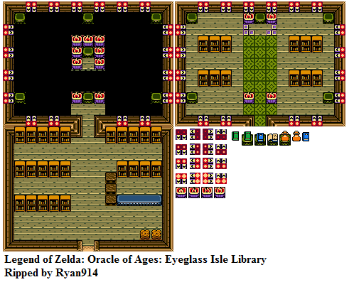 The Legend of Zelda: Oracle of Ages - Eyeglass Isle Library