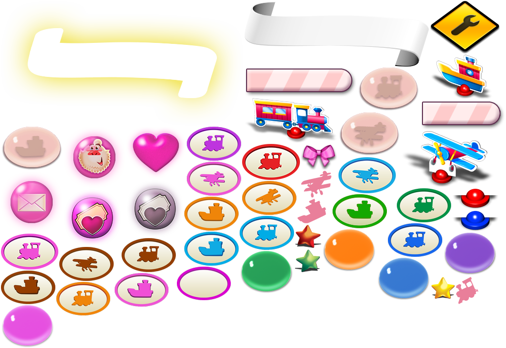 Candy Crush Saga - Map Icons
