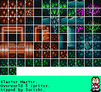 Blaster Master - Area 5 Overworld