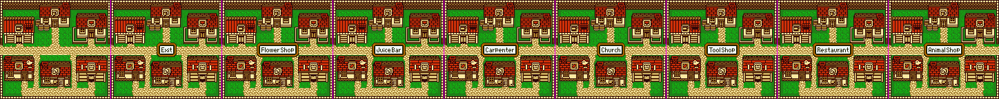 Harvest Moon GBC - Village