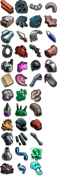 Dust: An Elysian Tail - Crafting Items