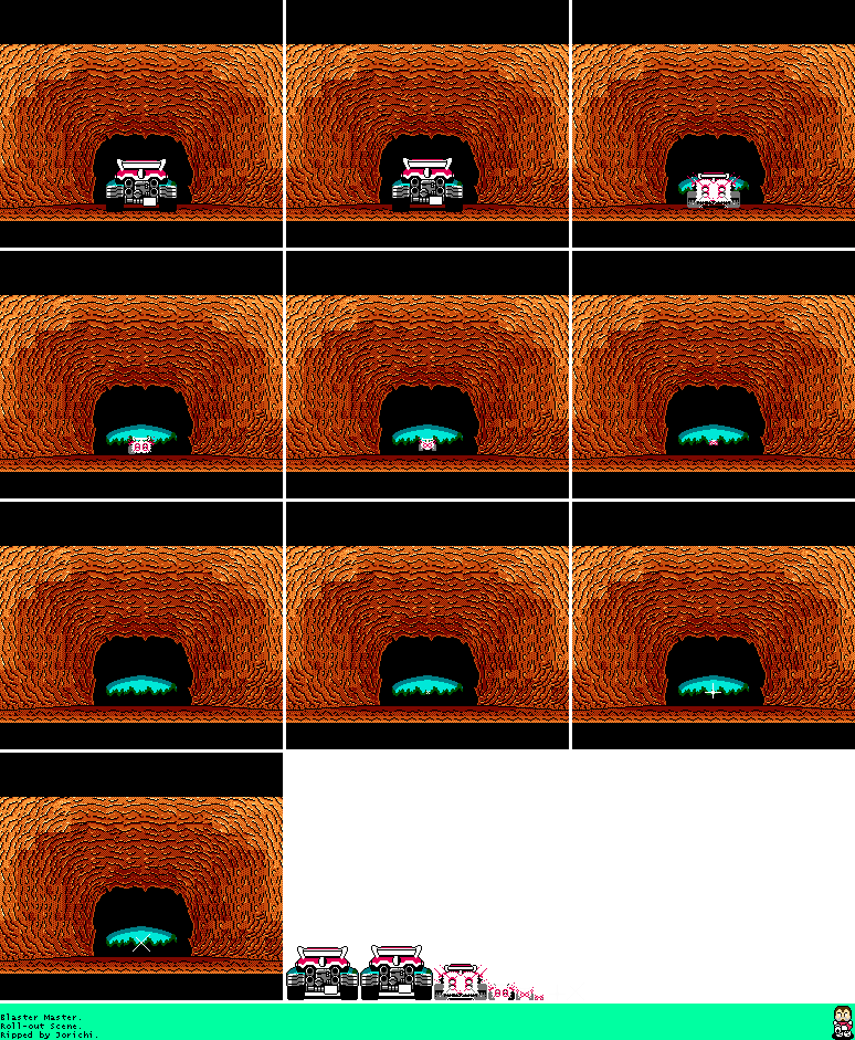 Blaster Master - Roll Out Cutscene