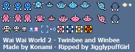 Wai Wai World 2: SOS Parsley Jo (JPN) - Twinbee and Winbee