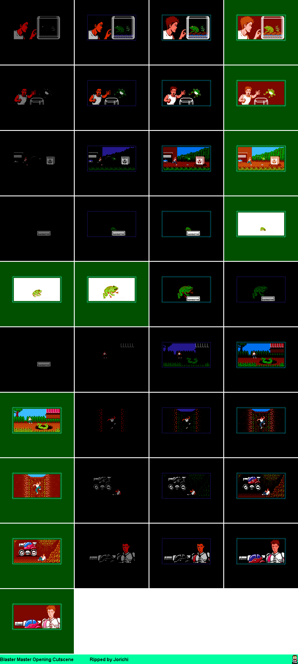 Blaster Master - Opening Cutscene